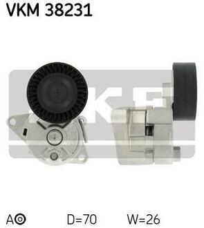 VKM 38231 SKF Натяжной ролик, поликлиновой ремень