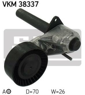 VKM 38337 SKF Натяжной ролик, поликлиновой ремень