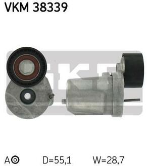 VKM 38339 SKF Натяжний ролик, поліклінового ременя (Вир-во SKF)