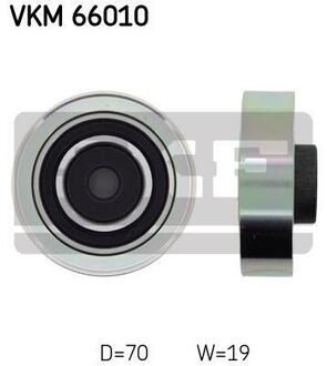 VKM 66010 SKF Паразитный / ведущий ролик, поликлиновой ремень