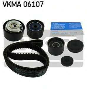 VKMA 06107 SKF Комплект (ремінь+ролики)
