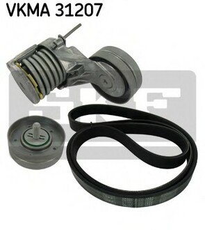 VKMA 31207 SKF Поликлиновой ременный комплект