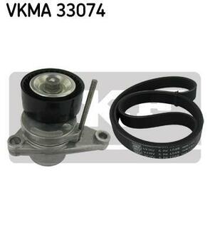 VKMA 33074 SKF Поликлиновой ремінний комплект (Вир-во SKF)
