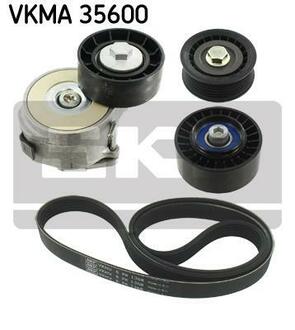 VKMA 35600 SKF Комплект (ремінь+ролики)