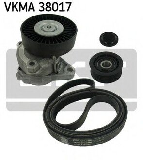 VKMA 38017 SKF Комплект доріжкового ремня