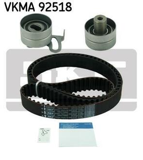 VKMA 92518 SKF Комплект (ремінь+ролики)