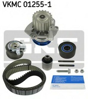 VKMC 01255-1 SKF Комплект (ремінь+ролик+помпа)