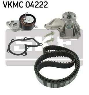 VKMC 04222 SKF Комплект (ремінь+ролик+помпа)