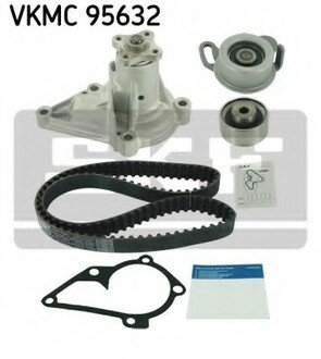 VKMC 95632 SKF Комплект (ремінь+ролик+помпа)