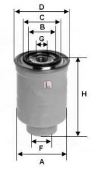 S 1410 NR SOFIMA Топливный фильтр