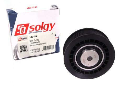 110155 Solgy Ролик натяжний ременя генератора SOLGY 110155
