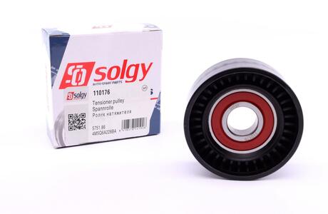 110176 Solgy Ролик натяжний ременя генератора SOLGY 110176