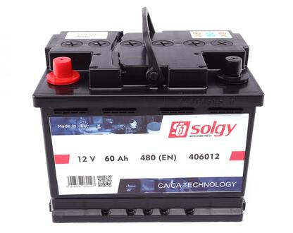 406012 Solgy Стартерна батарея (аккумулятор)