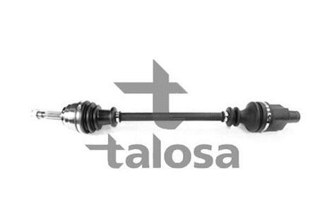 76-RN-8099 TALOSA Піввісь права (на пружинку) Renault Clio II/Kangoo 98-, Thalia 1.4/16V 00-, 1.5dCi/1.6 16V 02- L:728.0/A:21/K:23