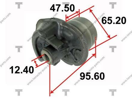 AAMTO1074 TENACITY Сайлентблок важеля toyota corolla runx 00-13