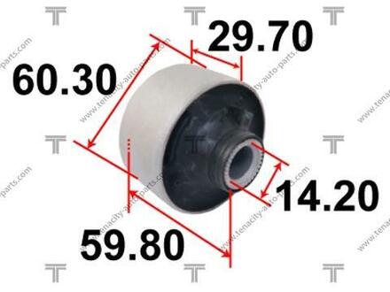 AAMTO1109 TENACITY Сайлентблок важеля toyota rav4 00-05