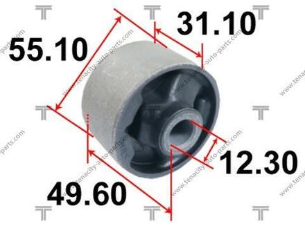 ADMMA1006 TENACITY Опора двигуна mazda cx-9 06-16