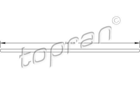 100 074 TOPRAN / HANS PRIES Центральный выключатель, система сцепления