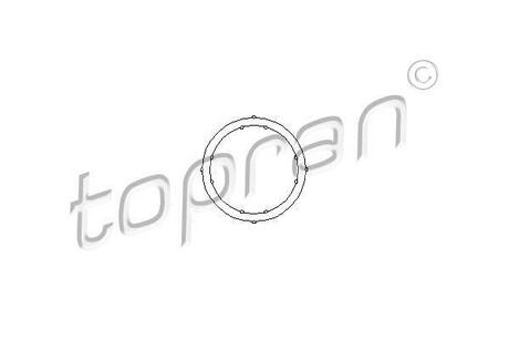 100 721 TOPRAN / HANS PRIES Прокладка, фланец охлаждающей жидкости