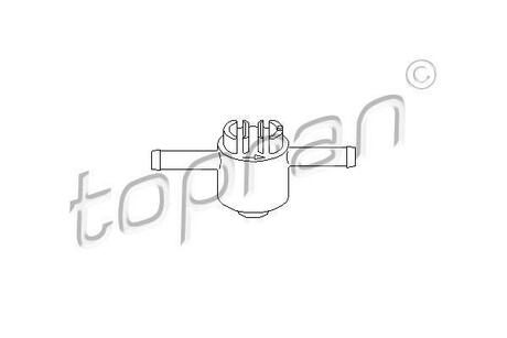 102730 TOPRAN / HANS PRIES Клапан паливного фільтра