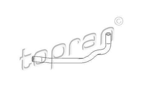 103 001 TOPRAN / HANS PRIES Шланг радіатора (система охолодження) TOPRAN 103001
