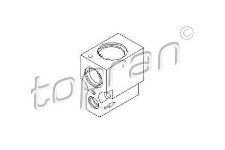 108924 TOPRAN / HANS PRIES Расширительный клапан, кондиционер