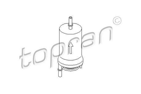 109656 TOPRAN / HANS PRIES Топливный фильтр
