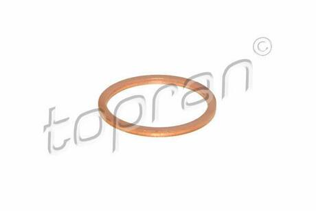 110 261 TOPRAN / HANS PRIES Уплотнительное кольцо, резьбовая пр