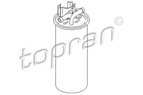 110 935 TOPRAN / HANS PRIES Фильтр топливный Audi A6 2.7/3.0TDI 11/04-