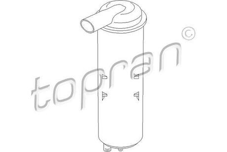 111 022 TOPRAN / HANS PRIES Фильтр с активированным углем, система вентиляции бака