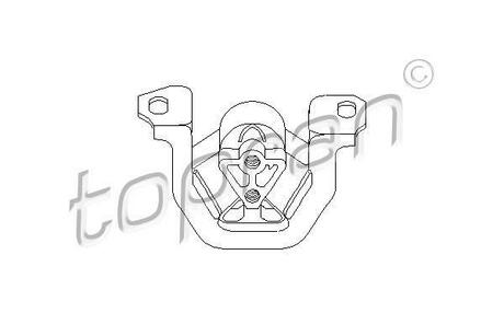 201 394 TOPRAN / HANS PRIES Подушка двигуна TOPRAN 201394 original