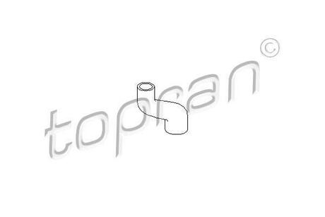 205 714 TOPRAN / HANS PRIES Шланг радиатора