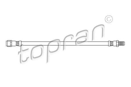 400426 TOPRAN / HANS PRIES Тормозной шланг TOPRAN 400426 оригінальна запчастина