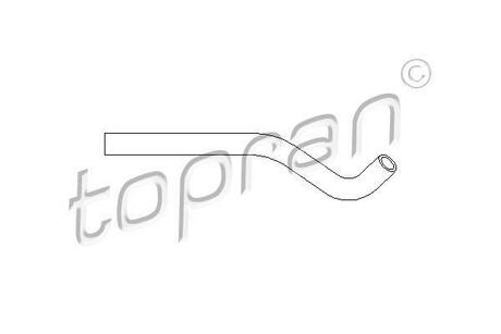 501556 TOPRAN / HANS PRIES Гидравлический шланг, рулевое управление