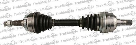 30-0521 trakmotive OPEL Полуось лів. L=587mm L2=627mm 33/34 зуб. ASTRA F (T92) 2.0 i 92-98, VECTRA A (J89) 1.8 S 89-90