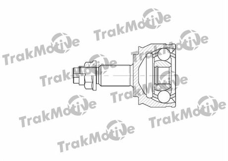 40-0555 trakmotive ALFA ROMEO Комплект шарніра приводу GIULIETTA 1.6 JTDM 10-16