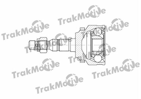 40-0594 trakmotive OPEL ШРУС зовнішній з ABS к-кт 35/33 зуб Vectra B 2,2DTI -03