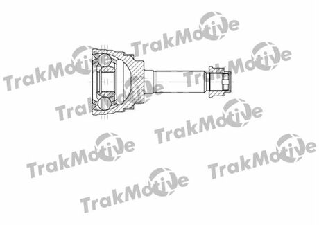 40-0621 trakmotive DAEWOO ШРУС внешний к-кт 23/19 зуб. Matiz 0.8