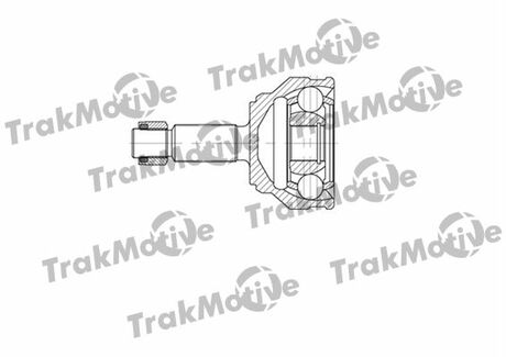 40-0652 trakmotive RENAULT Шрус зовнішній к-кт 23/25 зуб. 25 2.0 89-92, 30 (127_) 2.1 Turbo-D 82-86, ESPACE II 2.8 V6 91-96
