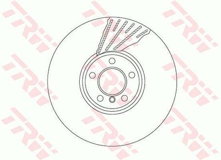 DF6622S TRW Тормозной диск