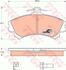 GDB1584 TRW Комплект тормозных колодок, дисковый тормоз (фото 1)
