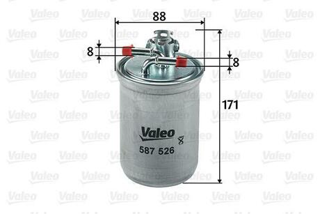 587526 Valeo Топливный фільтр