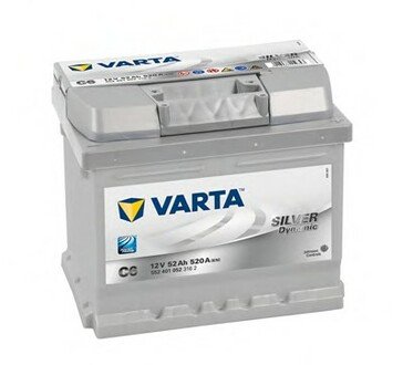 5524010523162 VARTA Стартерная аккумуляторная батарея; Стартерная аккумуляторная батарея