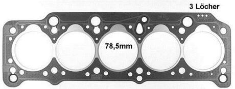 61-25930-30 VICTOR REINZ Прокладка Г/Б audi volvo 81-85cn de 1986 VICTOR REINZ 612593030 оригінальна запчастина