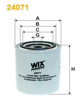 24071 WIX FILTERS Фильтр для охлаждающей жидкости