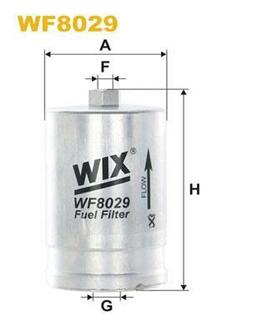 WF8029 WIX FILTERS Топливный фильтр
