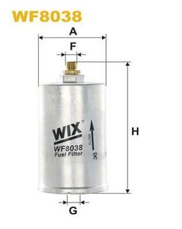 WF8038 WIX FILTERS Топливный фильтр