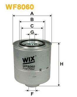 WF8060 WIX FILTERS Фільтр палива