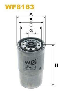 WF8163 WIX FILTERS Топливный фильтр