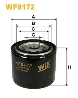 WF8172 WIX FILTERS Фільтр палива
